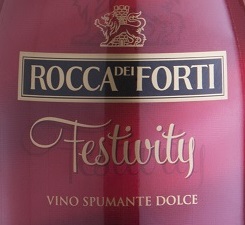 Rocca dei Forti Festivity etichetta