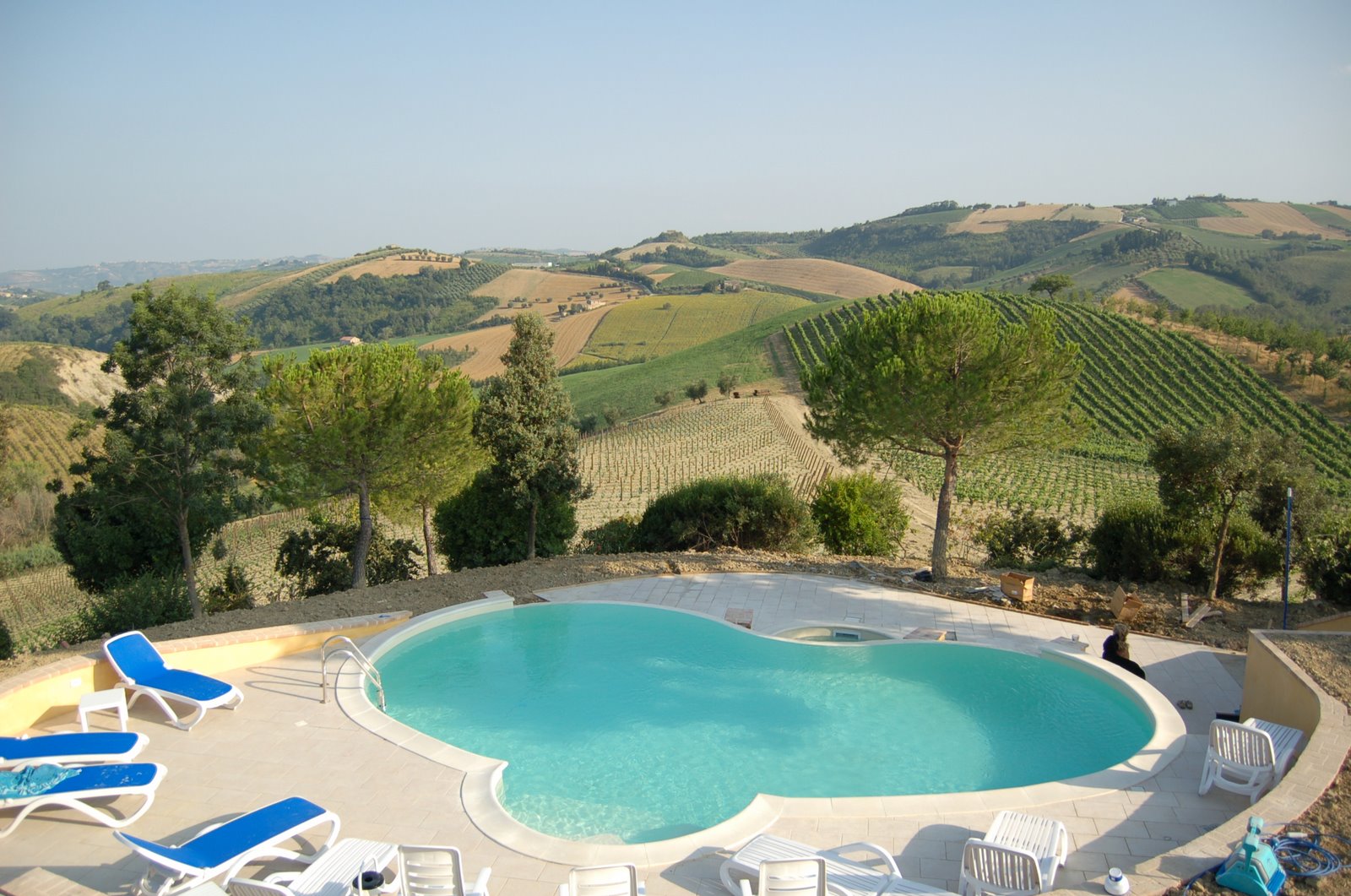 Nascondiglio di Bacco piscina e vigneti