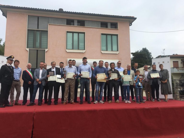 Premiazione vincitori mostra concorso vini