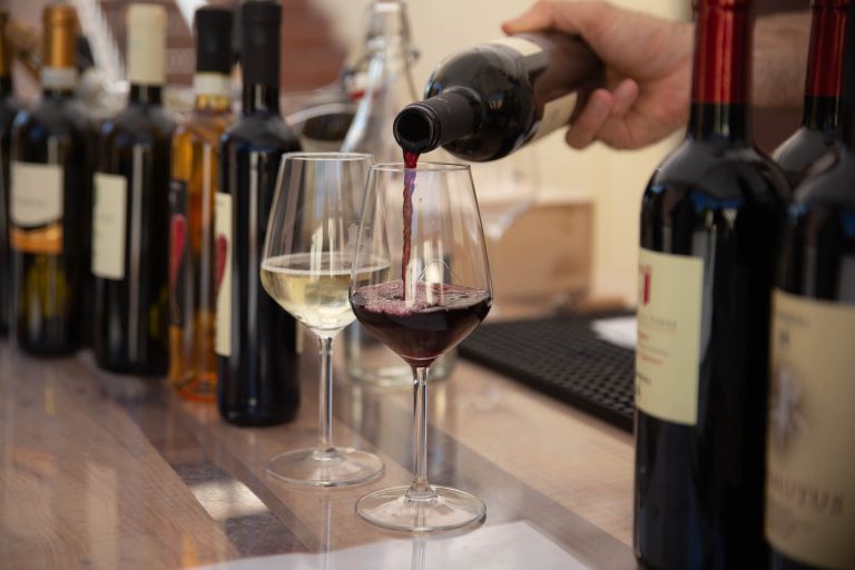 degustazione durante il Trat-Tour