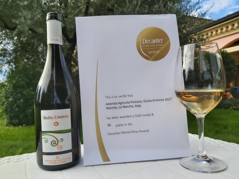 Giulia Erminia medaglia d'oro di Decanter