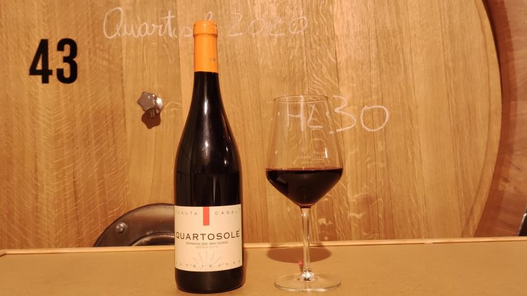 Romagna Doc Sangiovese San Vicinio Riserva Quartosole 2018