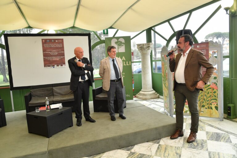 Un-momento-dellincontro-da-sx-Fausto-Arrighi-Tommaso-Ponzanelli-e-Marco-ProfumoFAUSTO-ARRIGHI-TOMMASO-PONZANELLI-2