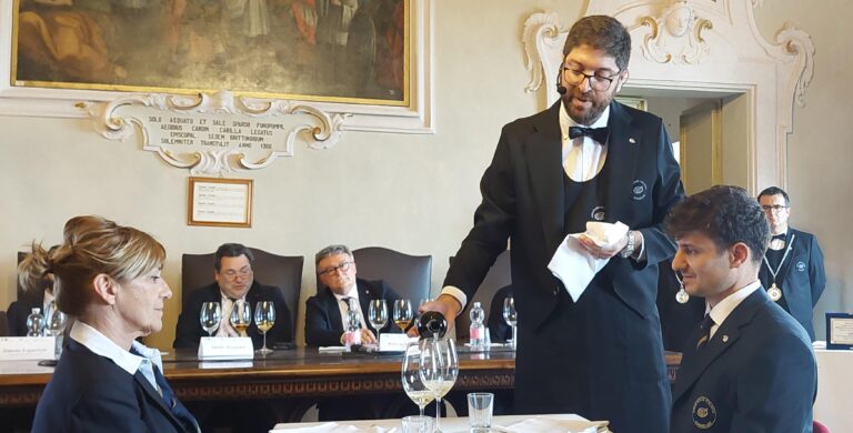 saiani durante la prova del Master 2023
